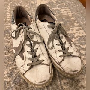 Golden Goose Swarovski Crystal Low-Top Sneakers - Sz 8.5